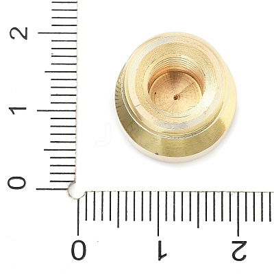 Constellation Golden Tone Wax Seal Brass Stamp Heads LS-STAM-P002-02G-12-1