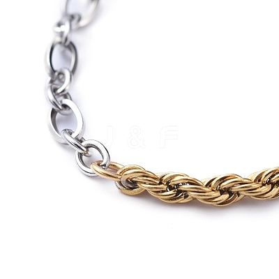 304 Stainless Steel Chain Necklaces NJEW-JN02832-1