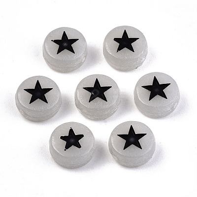 Luminous Acrylic Beads LACR-N001-004-1