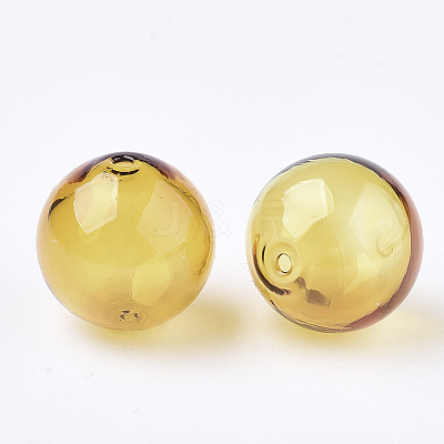 Handmade Blown Glass Beads LS-BLOW-T001-32B-02-1