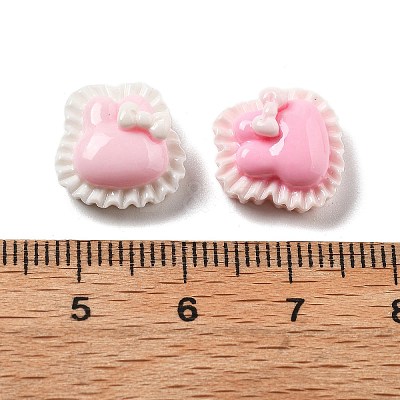 Cute Mini Cartoon Bowknot Series Resin Cabochons X-CRES-I037-04A-1