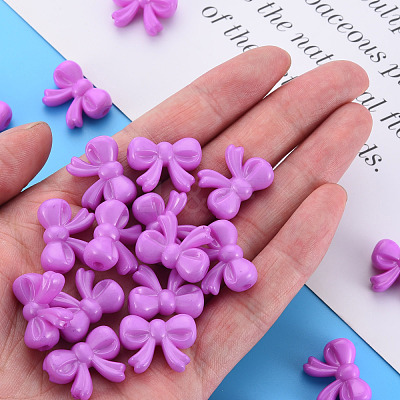 Opaque Acrylic Beads MACR-S373-72-A01-1