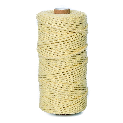 100M Round Cotton Braided Cord PW-WG54274-38-1