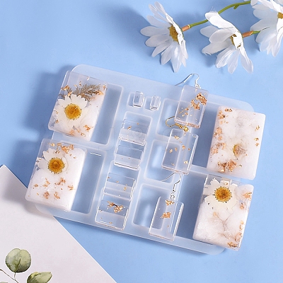 DIY Silicone Cabochons Molds DIY-G079-09H-1