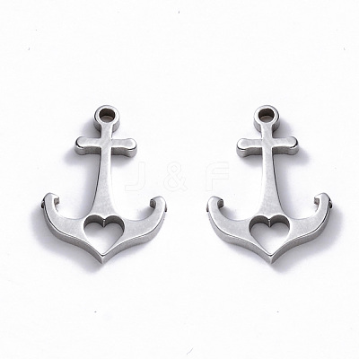 Non-Tarnish 304 Stainless Steel Charms X-STAS-N092-100-1