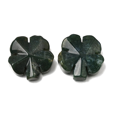 Natural Indian Agate Carved Clover Display Decorration GG-CBA6D08-D08-1
