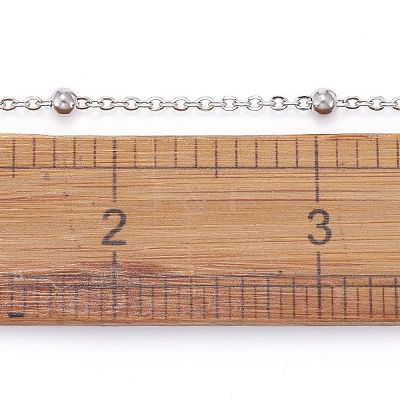 Tarnish Resistant 304 Stainless Steel Cable Chains CHS-L017-11B-1