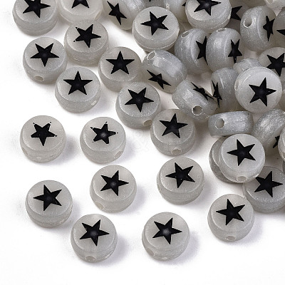 Luminous Acrylic Beads X-LACR-N001-004-1