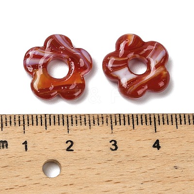 Handmade Lampwork European Beads LAMP-F039-01J-1