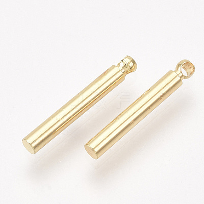 Brass Bar Pendants KK-S348-385A-1