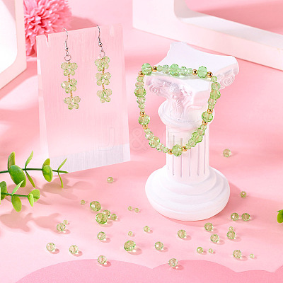 4 Strands 4 Styles Glass Beads Strands EGLA-TA0012-97B-1