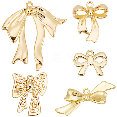 20Pcs 5 Styles Alloy Pendants FIND-BBC0004-16-1