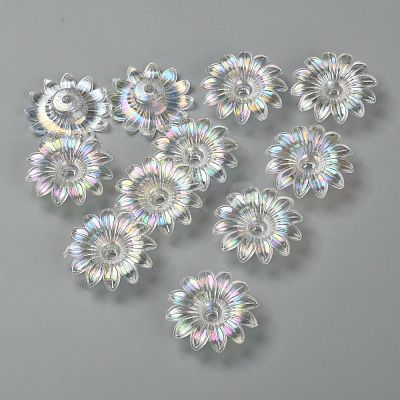 Transparent Acrylic Beads TACR-R14-9-1