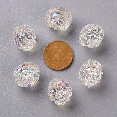Transparent Acrylic Beads X-TACR-S154-31C-205-1