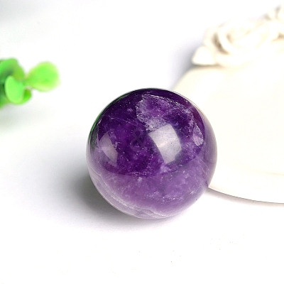 Natural Amethyst Crystal Ball PW-WG45537-02-1