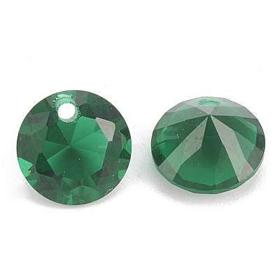 Cubic Zirconia Charms ZIRC-N033-C-02-1