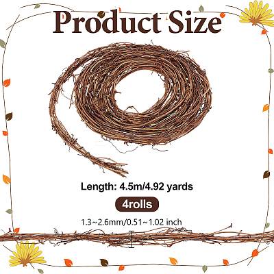 Rattan Wicker Strips DIY-WH0504-893-1