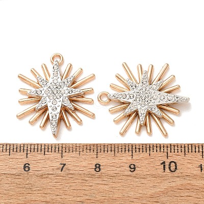 Alloy Rhinestone Pendants RB-CBAA987-05A-1