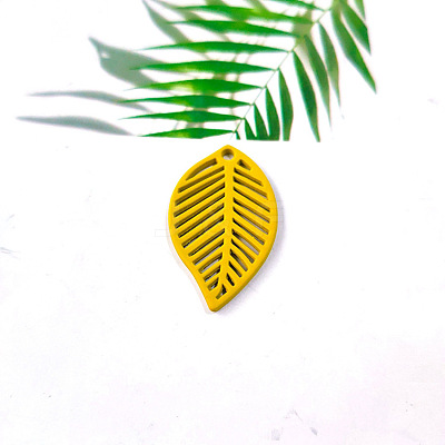 Spray Painted Alloy Pendants FIND-WH0416-43-1