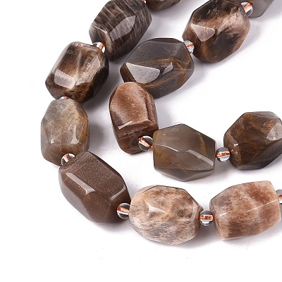 Natural Sunstone Beads Strands G-N362-07A-05-1