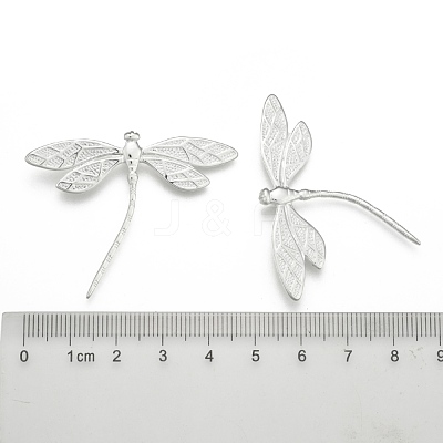 Brass Dragonfly Pendants KK-BB11606-1