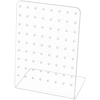 Acrylic Earring Display Stands EDIS-WH20003-03B-1