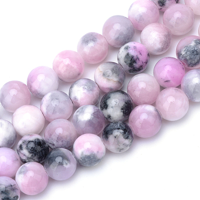 Natural Dyed Persian Jade Gemstone Bead Strands X-G-R271-6mm-XP13-1