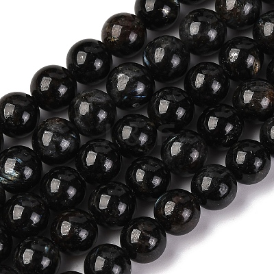Natural Astrophyllite Beads Strands G-A202-01B-1