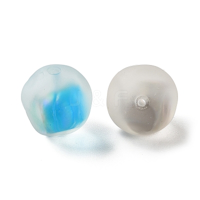 Frosted & Luminous Transparent Resin Beads RESI-I340-01-1