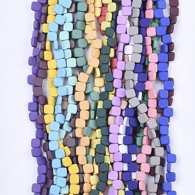 Spray Painted Non-magnetic Synthetic Hematite Multi-Strand Links G-T124-27-1