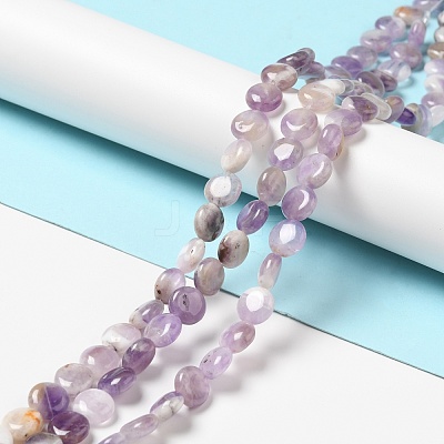 Natural Amethyst Beads Strands G-P489-05-1