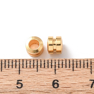 Brass Beads KK-C157-64G-1