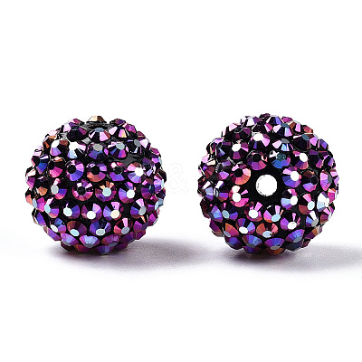AB-Color Resin Rhinestone Beads RESI-S315-18x20-03-1