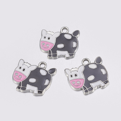 Alloy Enamel Charms LS-EA0541Y-1