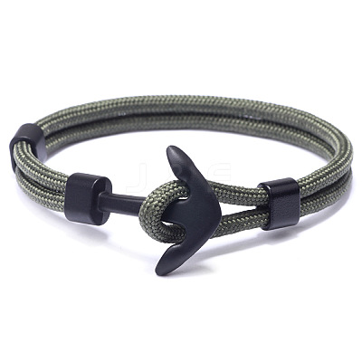 Polyester Cord Multi-strand Bracelets BJEW-F352-05B-03-1