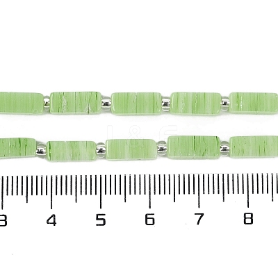 Handmade Lampwork Beads Strands LAMP-Q037-01B-05-1