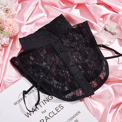 Polyester Lace Collar DIY-WH0430-634A-1