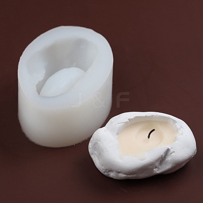DIY Candle Holder Silicone Molds DIY-M031-61-1