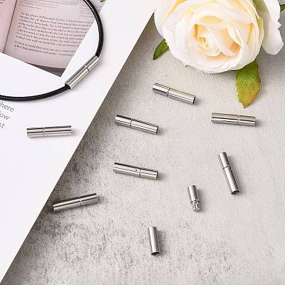 Tarnish Resistant 304 Stainless Steel Bayonet Clasps LS-STAS-P226-01E-1