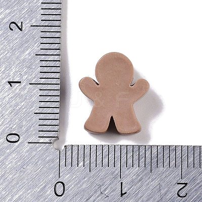Opaque Christmas Theme Resin Cabochons RESI-H162-06L-1