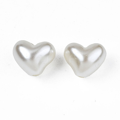 ABS Plastic Imitation Pearl Beads OACR-N008-139-1