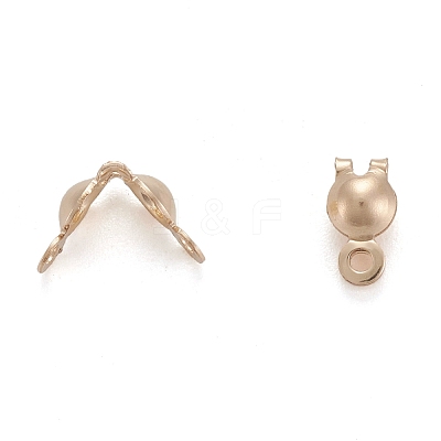 Yellow Gold Filled Bead Tips KK-A130-02-1