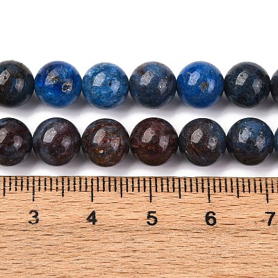 Natural Blue Opal Beads Strands X-G-H045-A02-8MM-1