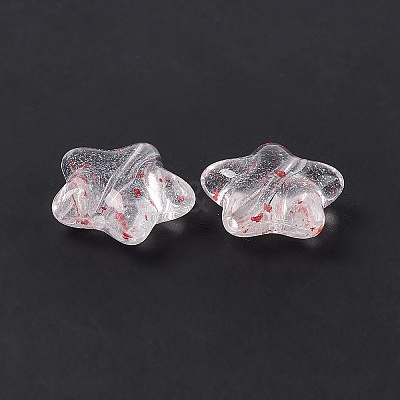Transparent Acrylic Beads OACR-H019-33C-1