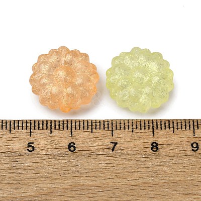 Luminous Transparent Acrylic Beads LACR-S001-15D-1