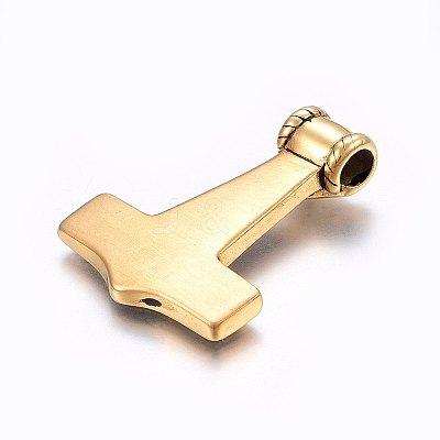 304 Stainless Steel Pendants STAS-P205-53AG-1