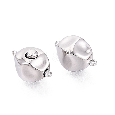 Brass Box Clasps KK-Q074-11P-1
