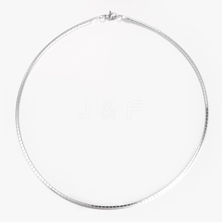 Non-Tarnish 304 Stainless Steel Necklaces NJEW-G310-06P-1