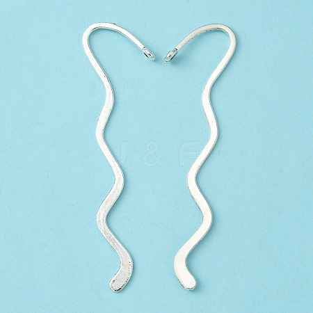 Zinc Alloy Wavy Bookmarks LS-PALLOY-17-AS-FF-1-1