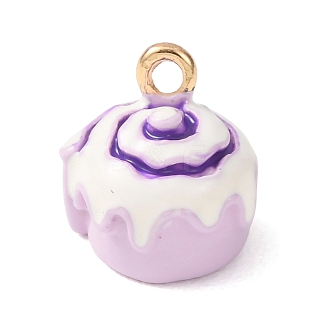 Brass Enamel Pendants KK-CBA8989-01B-1
